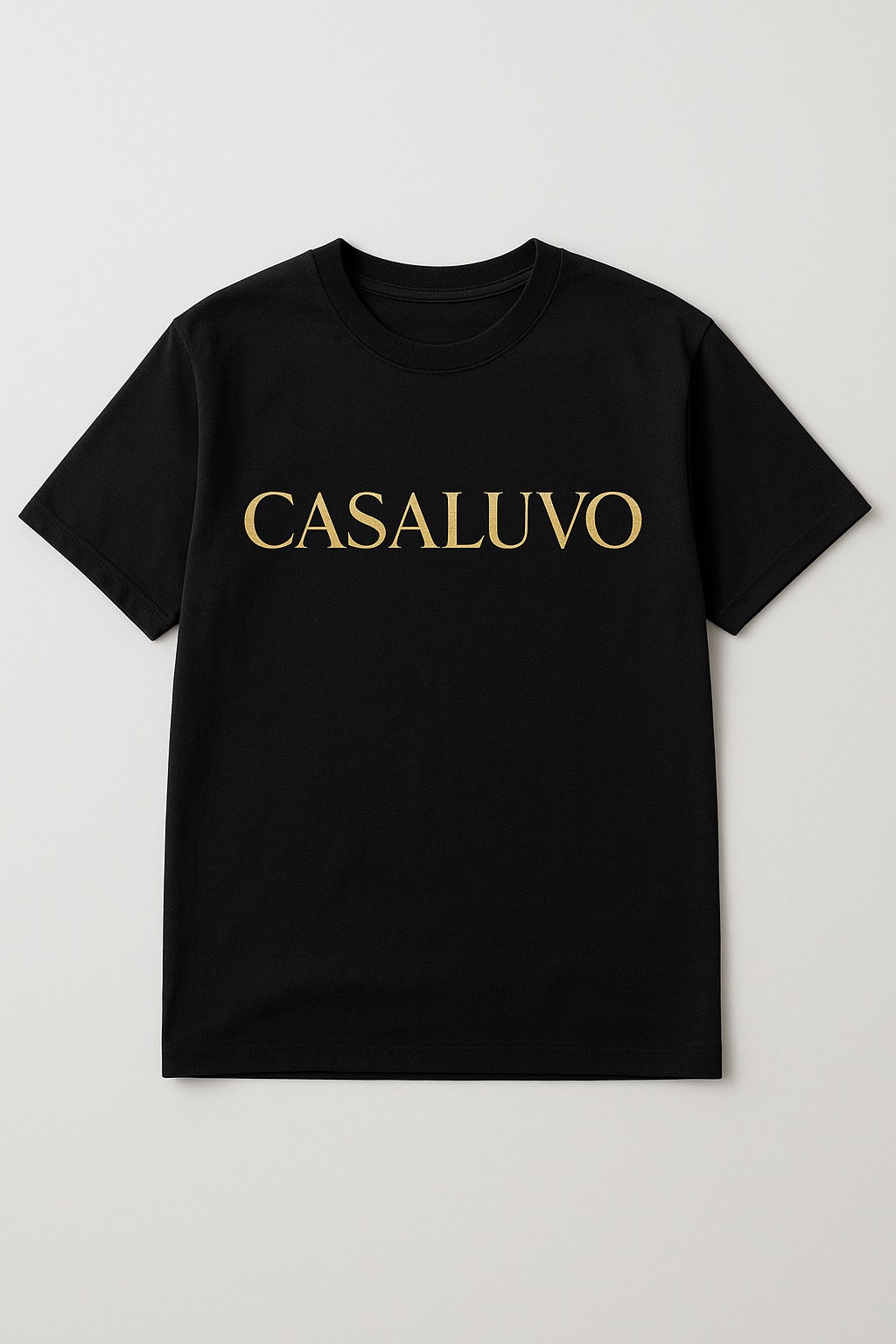 CASALUVO™ Essentials Collection Black T-SHIRT
